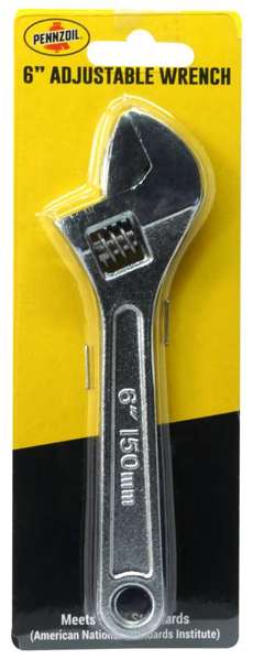 Pennzoil - 6" Adjustable Wrench - 6/1ct