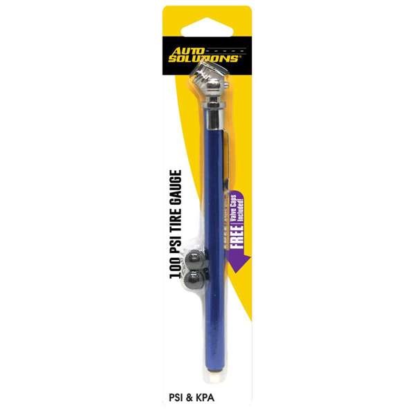 Pennzoil - Tire Gauge 10-100 PSI - 1/25ct