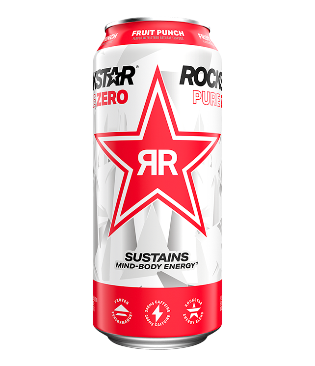 Rockstar - Zero Fruit Punch - 12/16oz