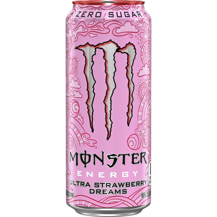 Monster - Ultra Strawberry Dreams - 24/16oz