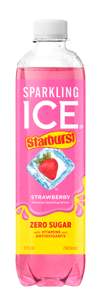 Sparkling Ice - Starburst Strawberry - 12/17oz