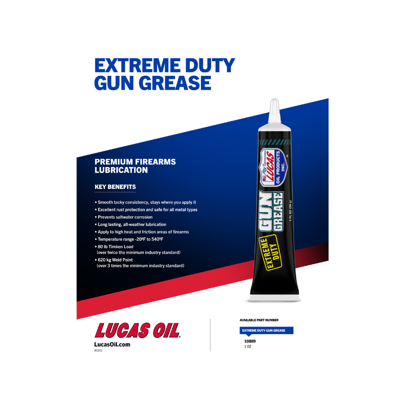 Lucas - Extreme Duty Gun Grease - 6/1oz
