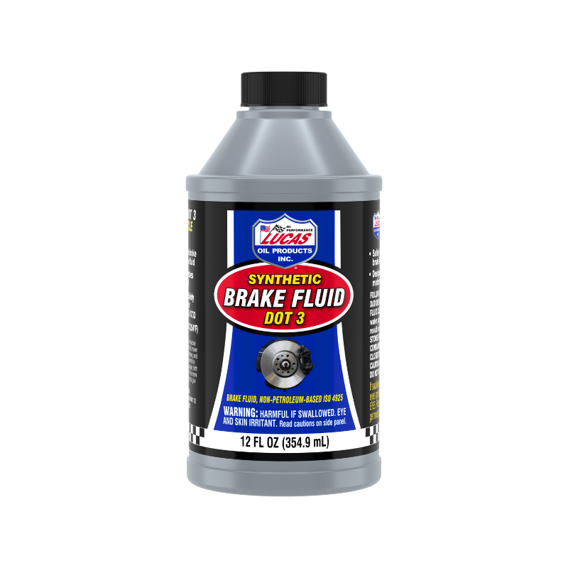 Lucas - DOT 3 Synthetic Brake Fluid - 12/12oz