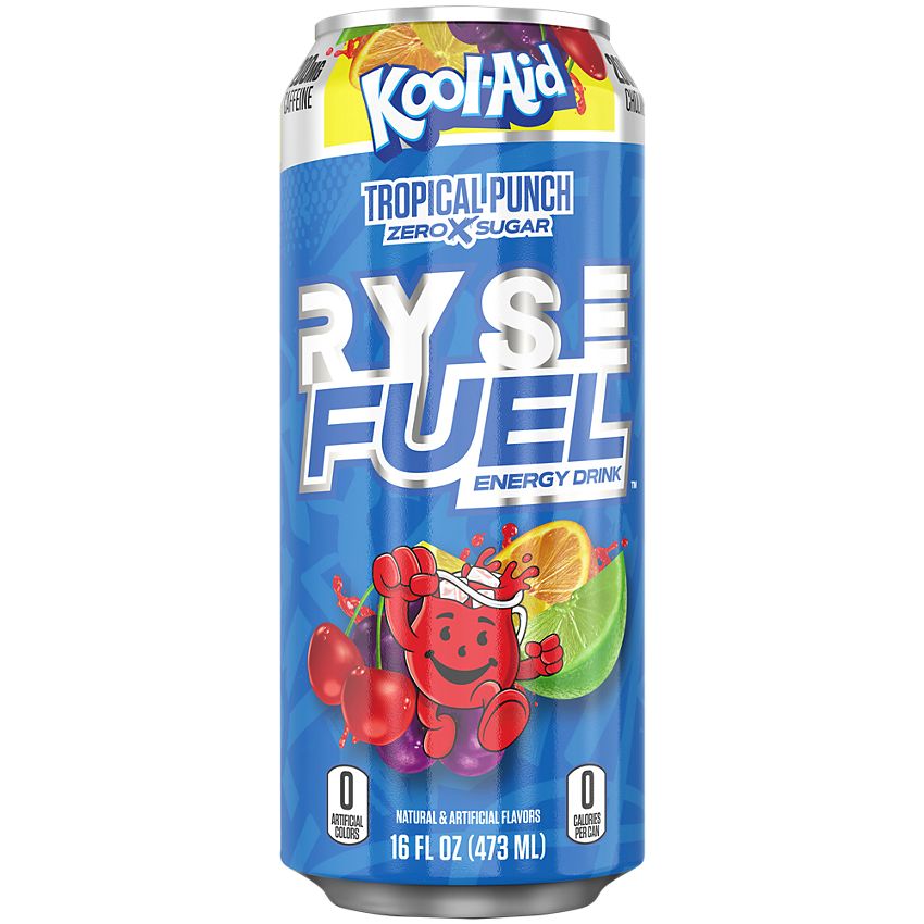 Ryse Fuel - Kool Aid Tropical Punch - 12/16oz