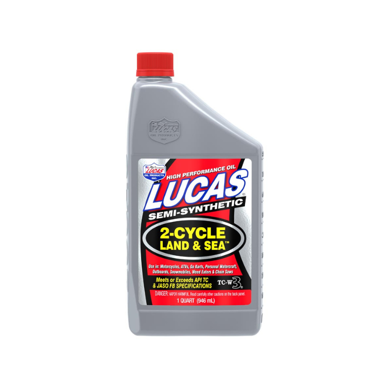 Lucas - Land & Sea 2-Cycle Oil - 12/1qt