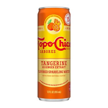 Topo Chico - Sabores Tangerine with Ginger - 3/8pk/12oz