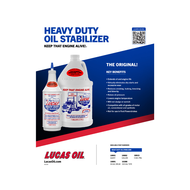 Lucas - Estabilizador de aceite - 12/1qt