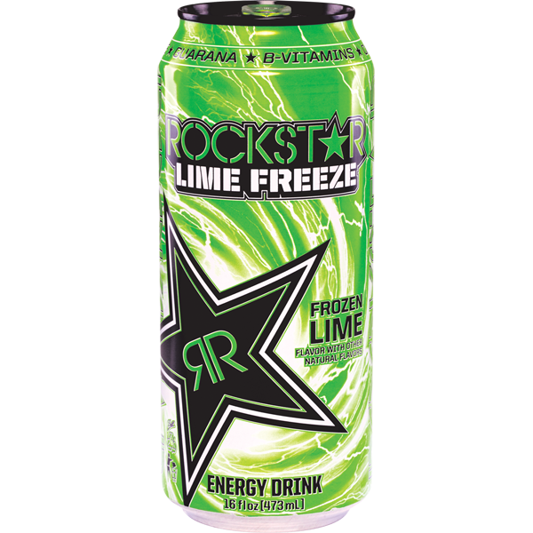 Rockstar - Punched Lime Freeze - 12/16oz