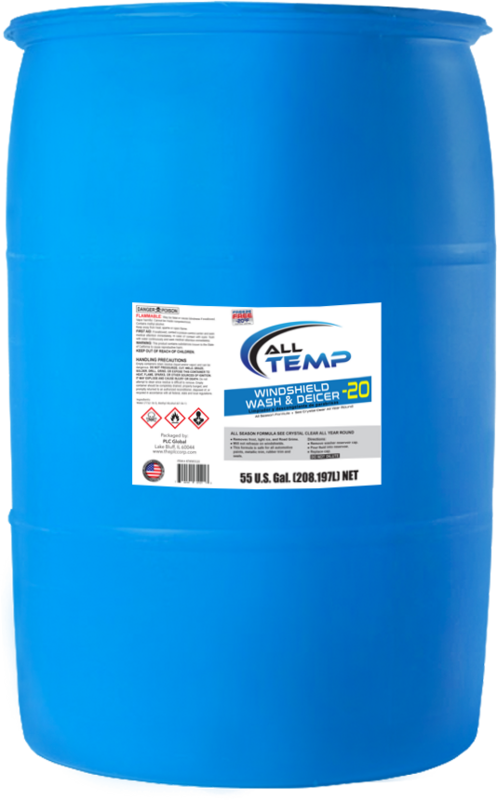 All Temp - Windshield Washer Solvent Drum- 1/55gal