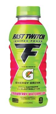 Gatorade - Fast Twitch Strawberry Watermelon - 12/12oz