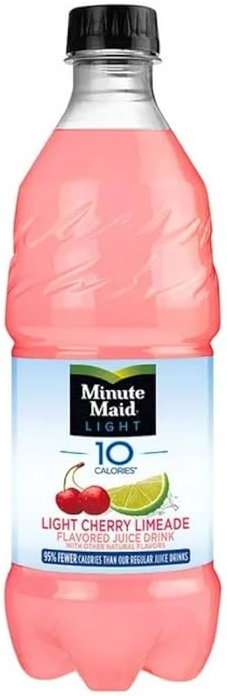 Minute Maid - Limonada ligera de cereza - 24/20oz