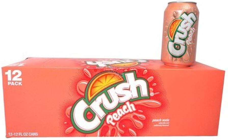 Crush - Peach - 2/12pk/12oz