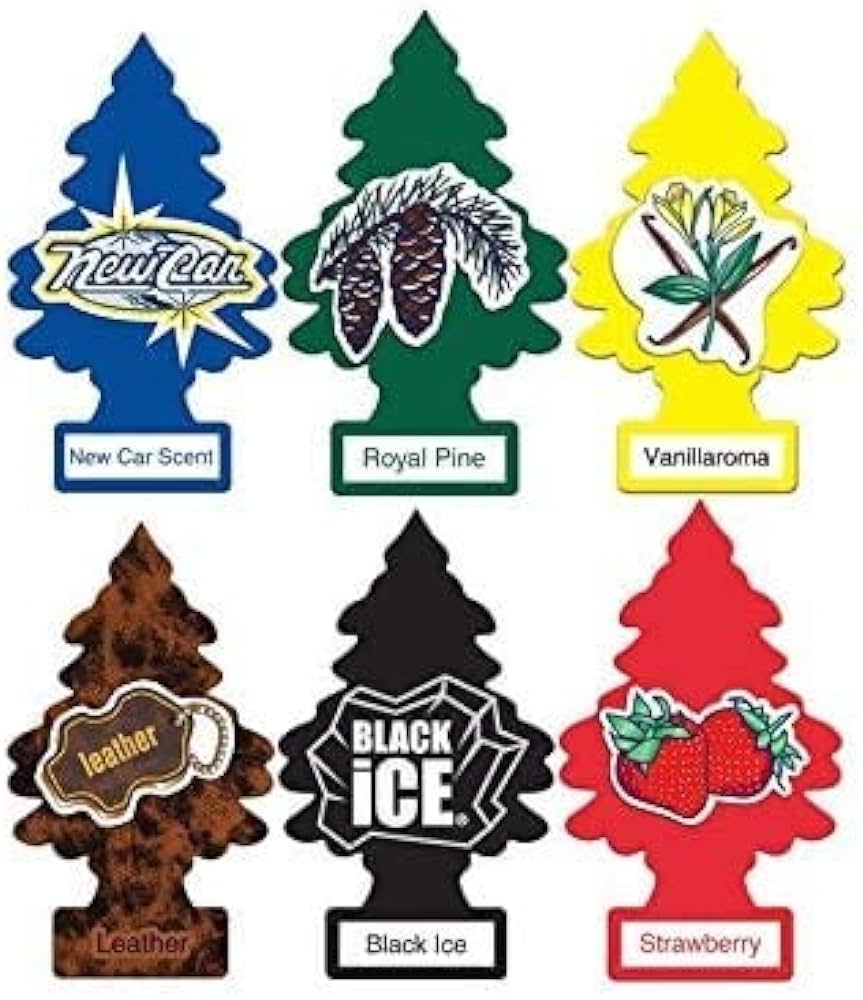 Little Trees - Car Fresheners Assorted Classic Strip - 1/24pk