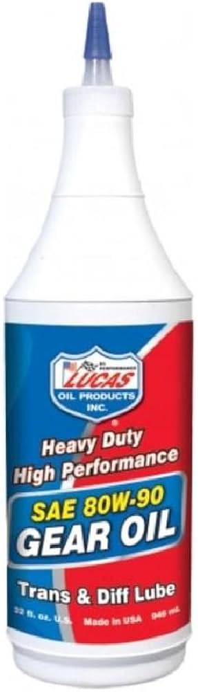 Lucas - 80W90 Gear Oil - 12/1qt