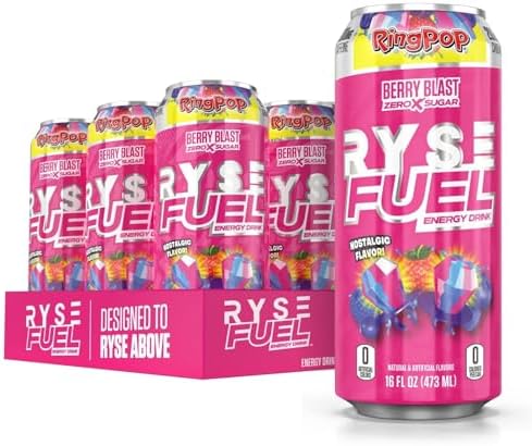 Ryse Fuel - Ring Pop Berry Blast - 12/16oz