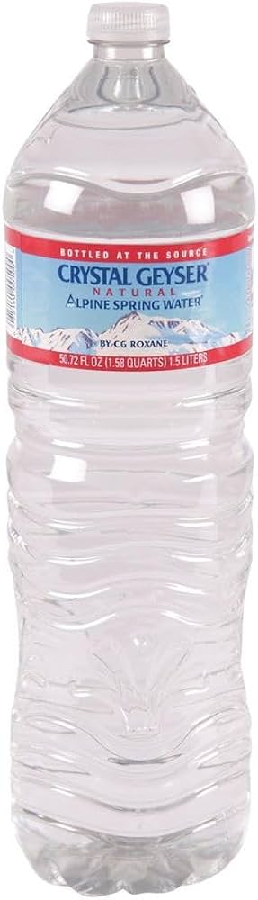 Crystal Geyser - Water - 12/1.5Ltr