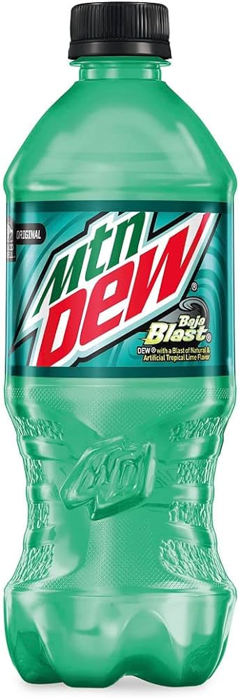 Mountain Dew - Baja Blast - 24/20oz