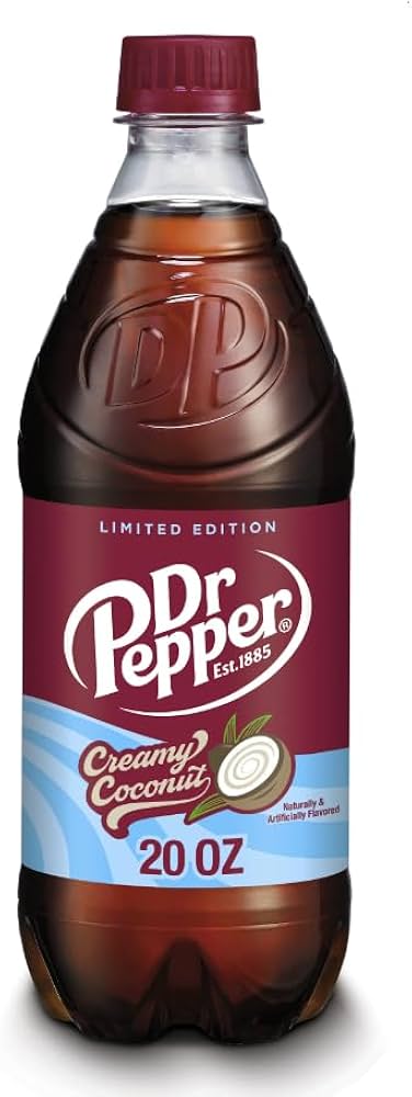 Dr. Pepper - Creamy Coconut Soda - 24/20oz