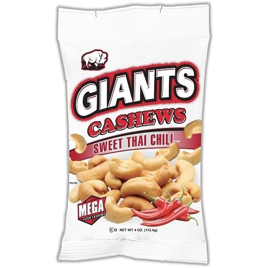 Giants - Cashews Sweet Thai Chili - 8/4oz