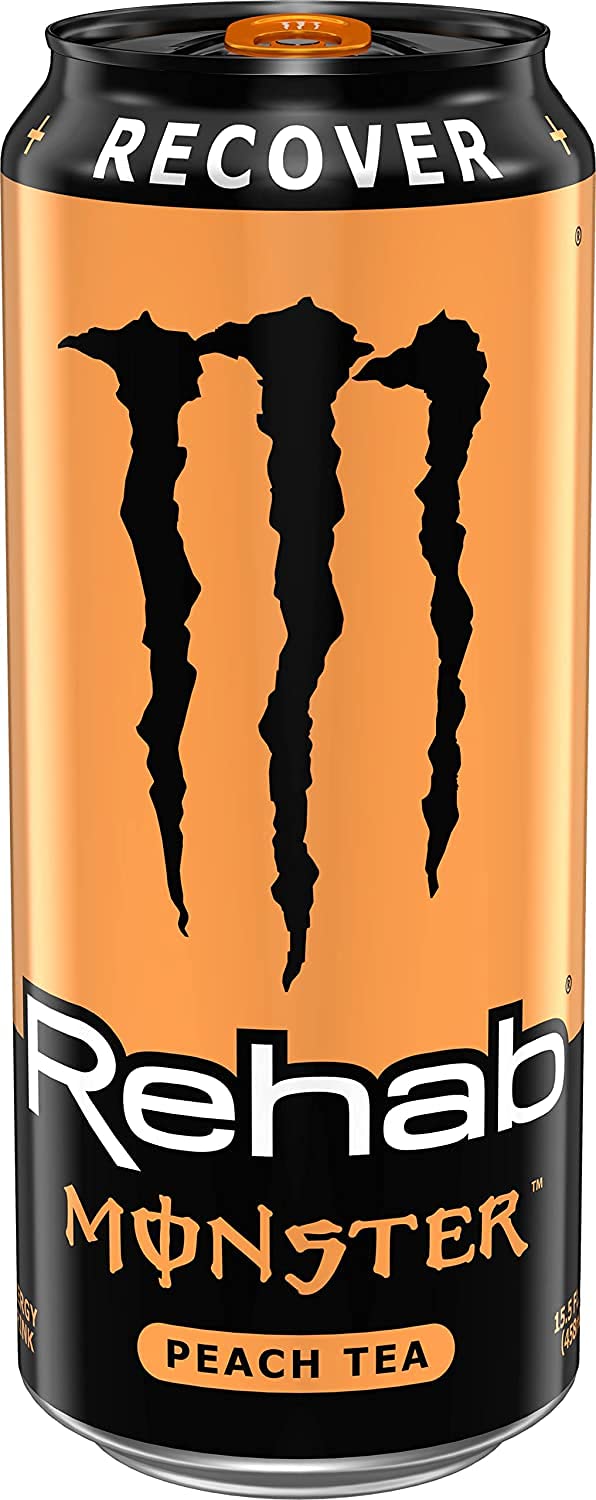 Monster - Rehab Peach - 24/16oz