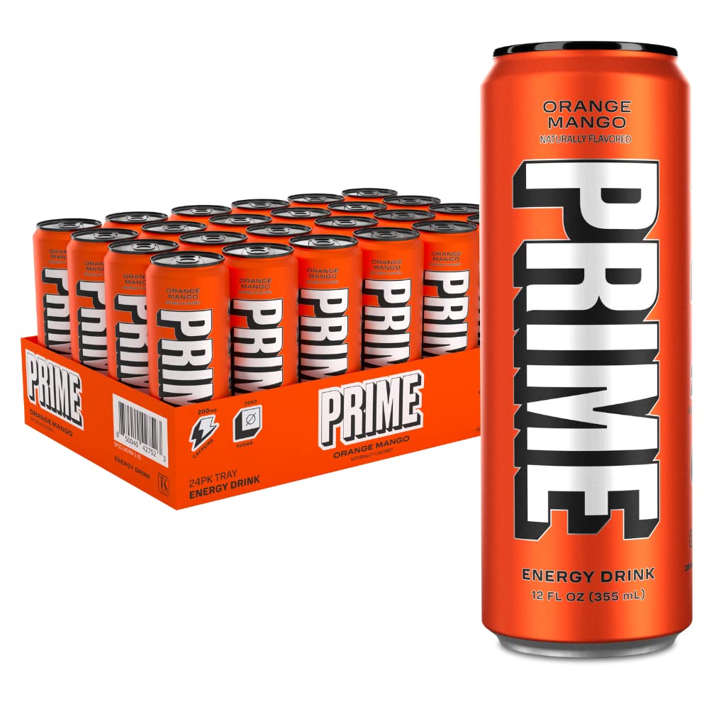 Prime - Orange Mango cans - 24/12oz