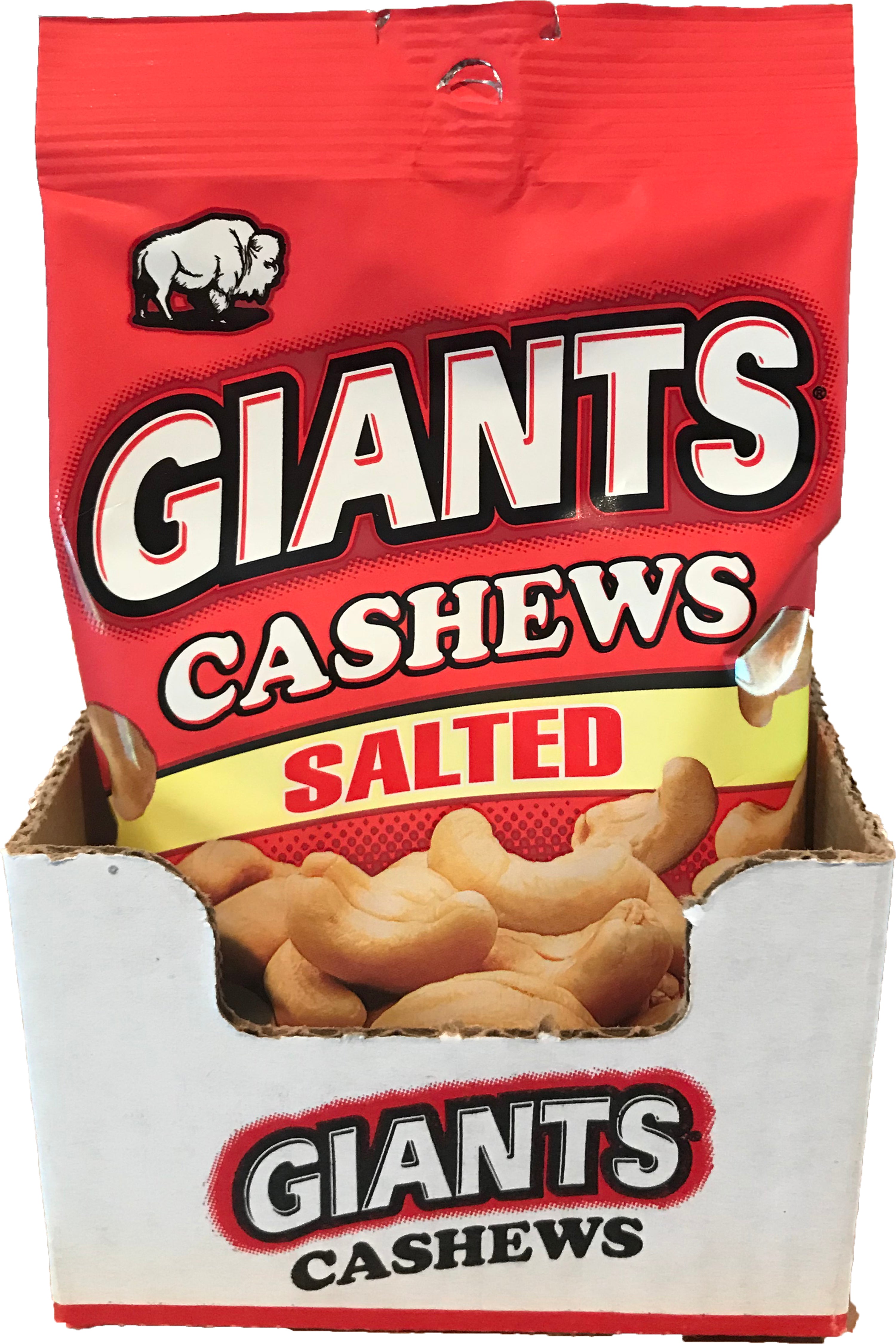 Giants - Cashews Salted - 8/4oz