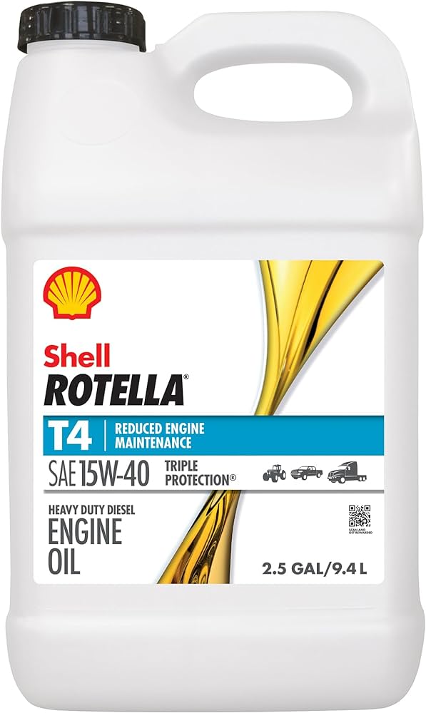 Shell - ROTELLA T4 15W40 - 3/1Gal