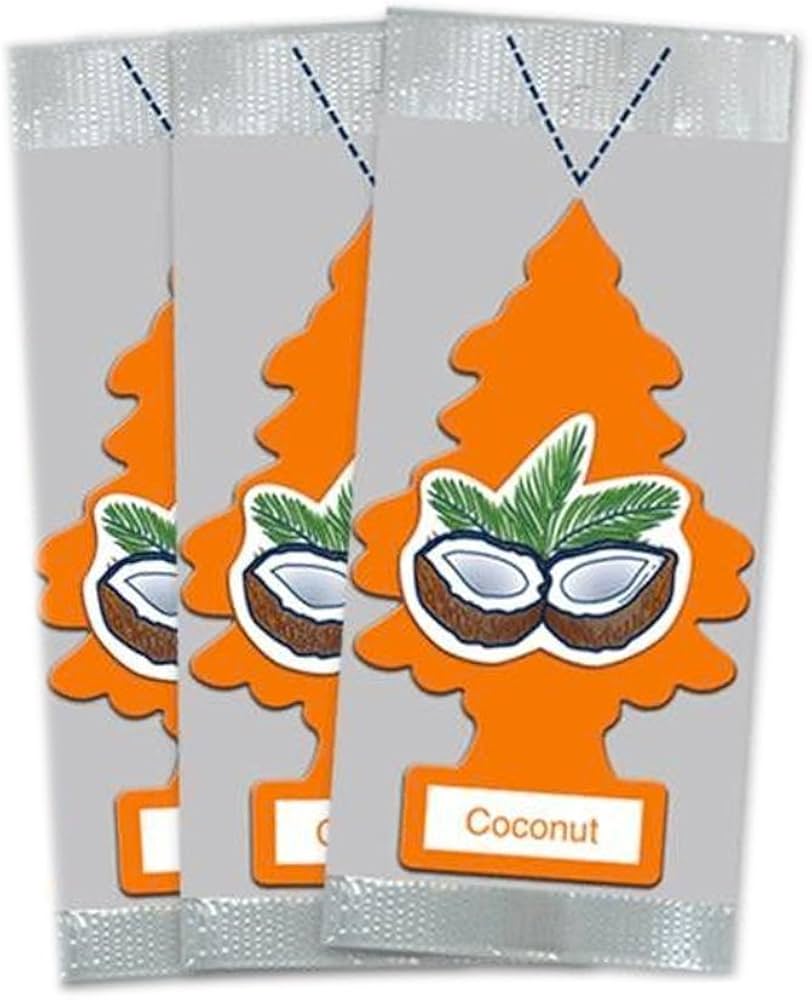 Little Trees - Car Fresheners Coconut - 8/3pk