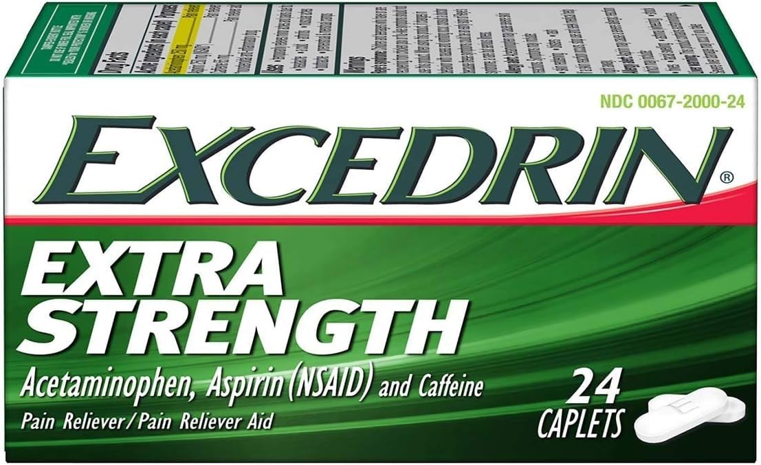 Excedrin - Extra Strength 24 Caplets Bottle - Single