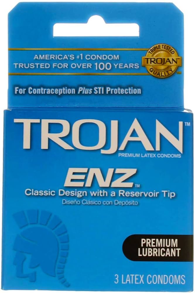 Trojan - Light Blue Premium Lubricant - 6/3pk