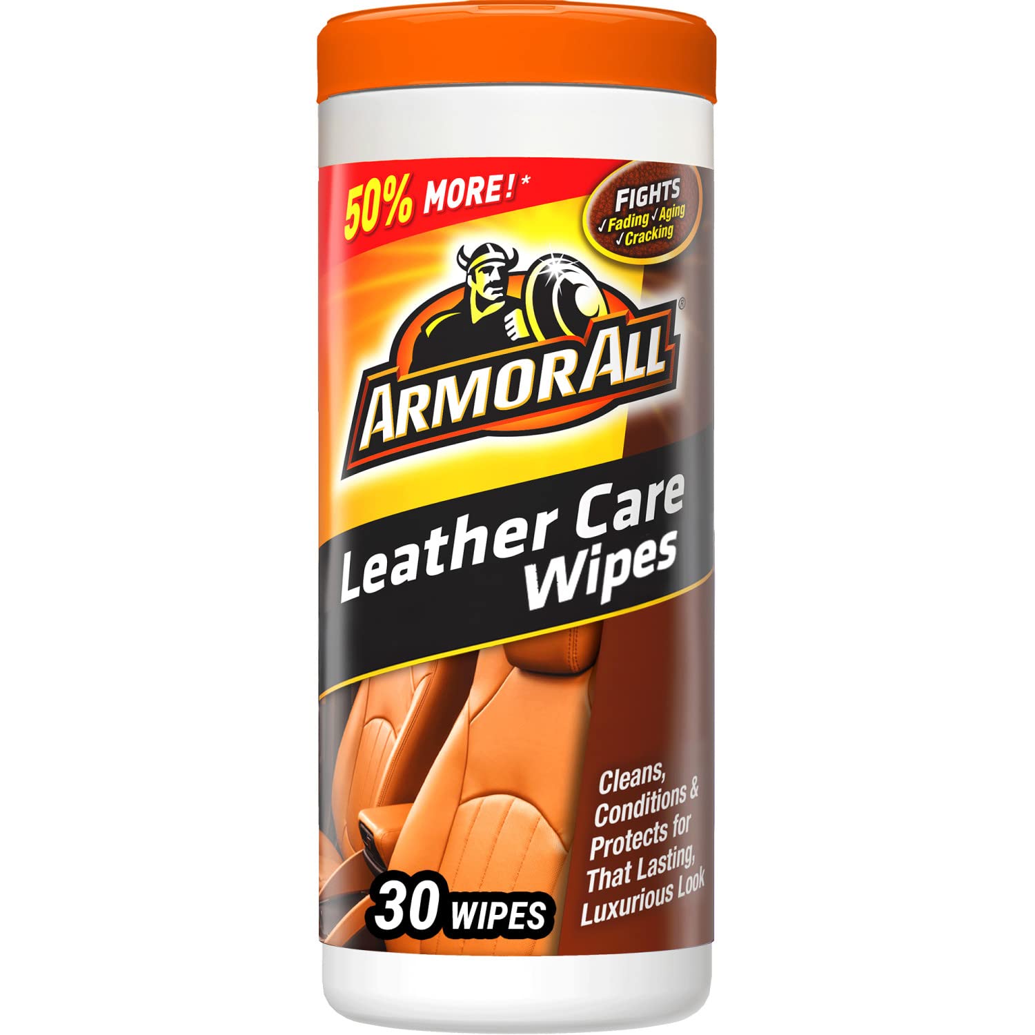 Armor All - Leather Wipes - 6/25ct