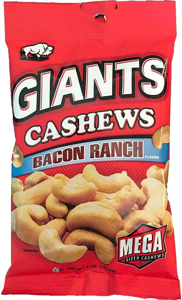 Giants - Cashews Bacon Ranch - 8/4oz