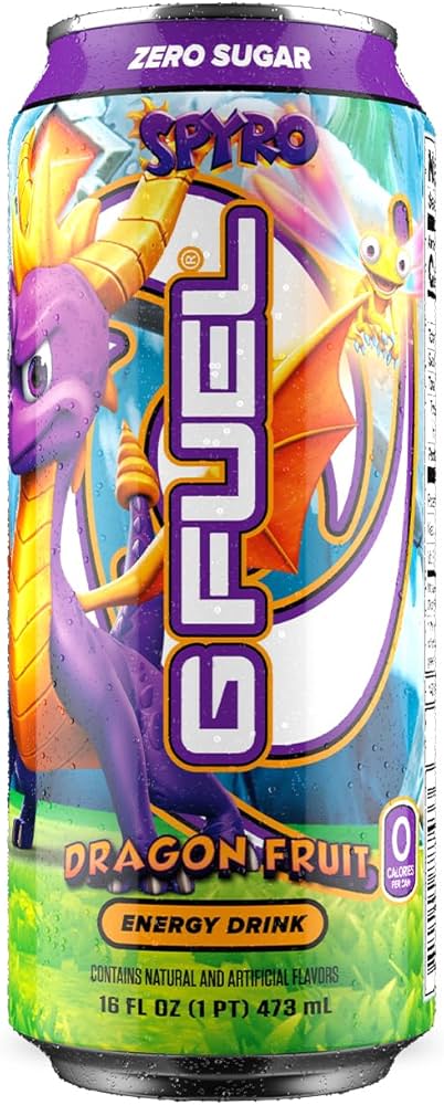 G Fuel - Cans Spyro Dragon Fruit - 12/16oz