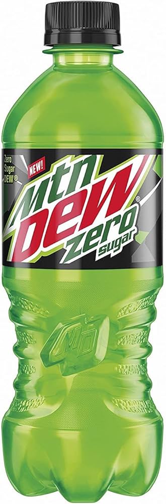 Mountain Dew - Zero Sugar - 24/20oz