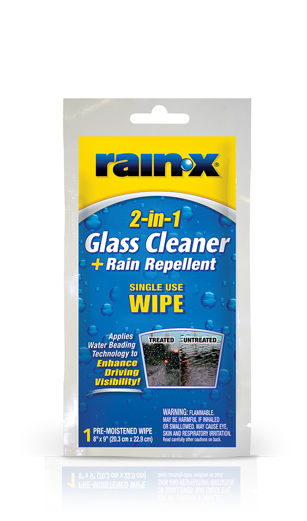 Rain X - Glass Cleaner Wipes 6/25pk