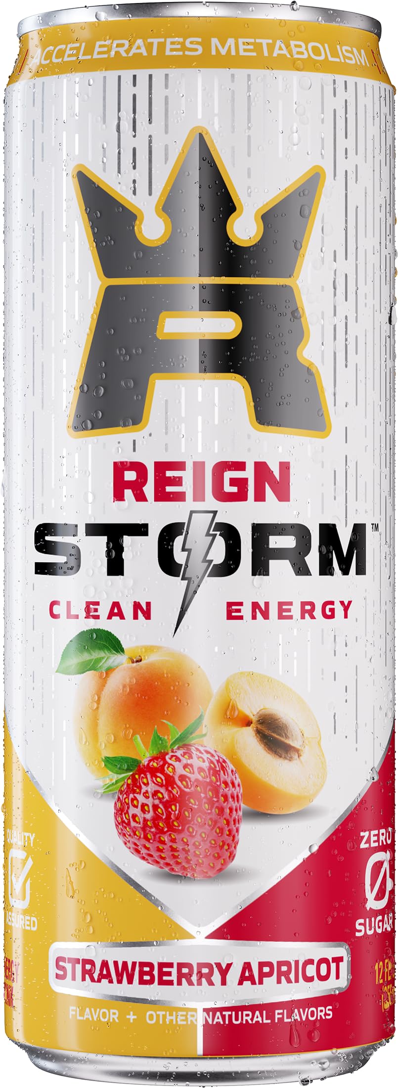 Reign - Storm Clean Energy Strawberry Apricort - 12/12oz