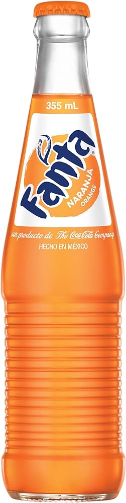 Fanta - Mexican Glass Bottles - 24/12oz