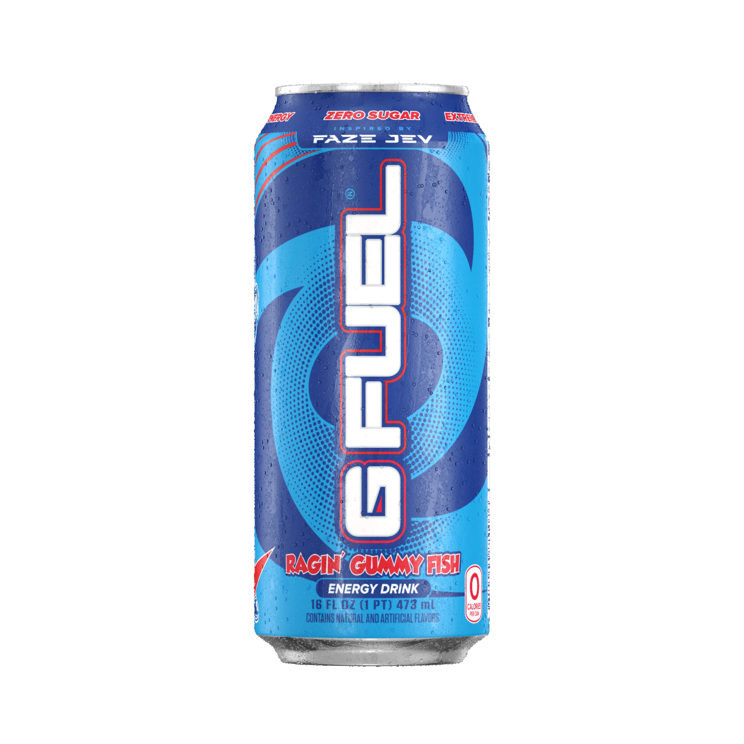 G Fuel - Latas de gomitas de pescado Ragin's - 12/16 oz