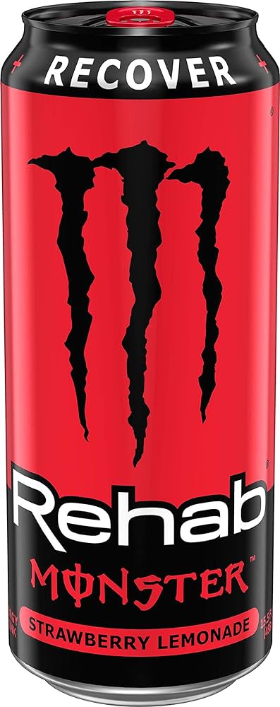 Monster - Rehab Strawberry Lemonade - 24/16oz