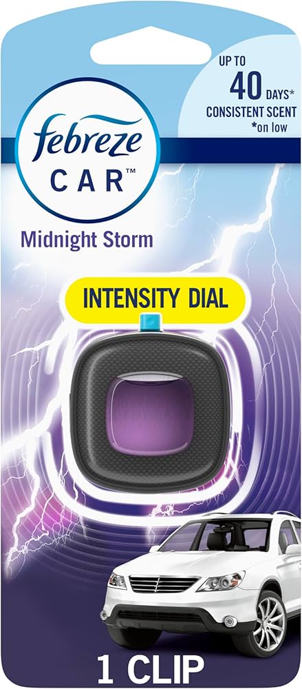 Febreze - Car Vent Clip Midnight Storm - 1/4pk