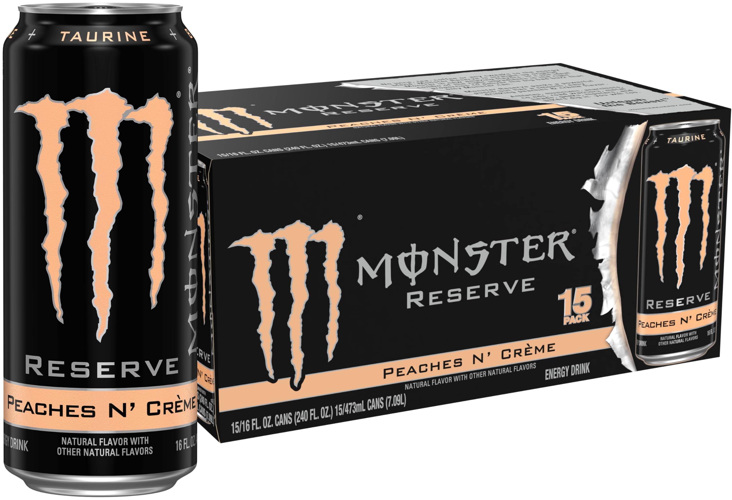 Monster - Reserve Peaches N Cream - 24/16oz