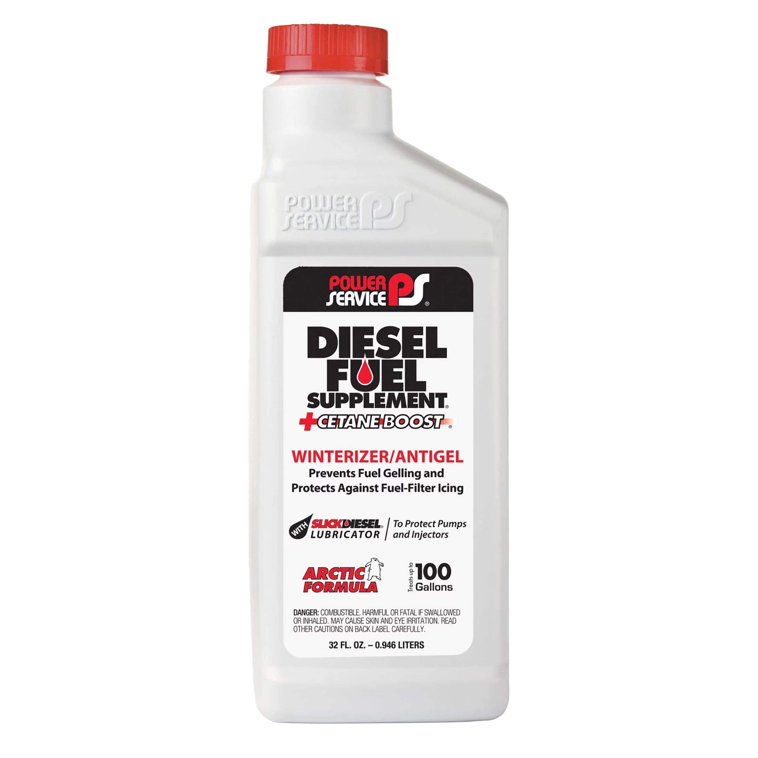 Power Service - Diesel Fuel Supplement +Cetane Boost - 12/32oz