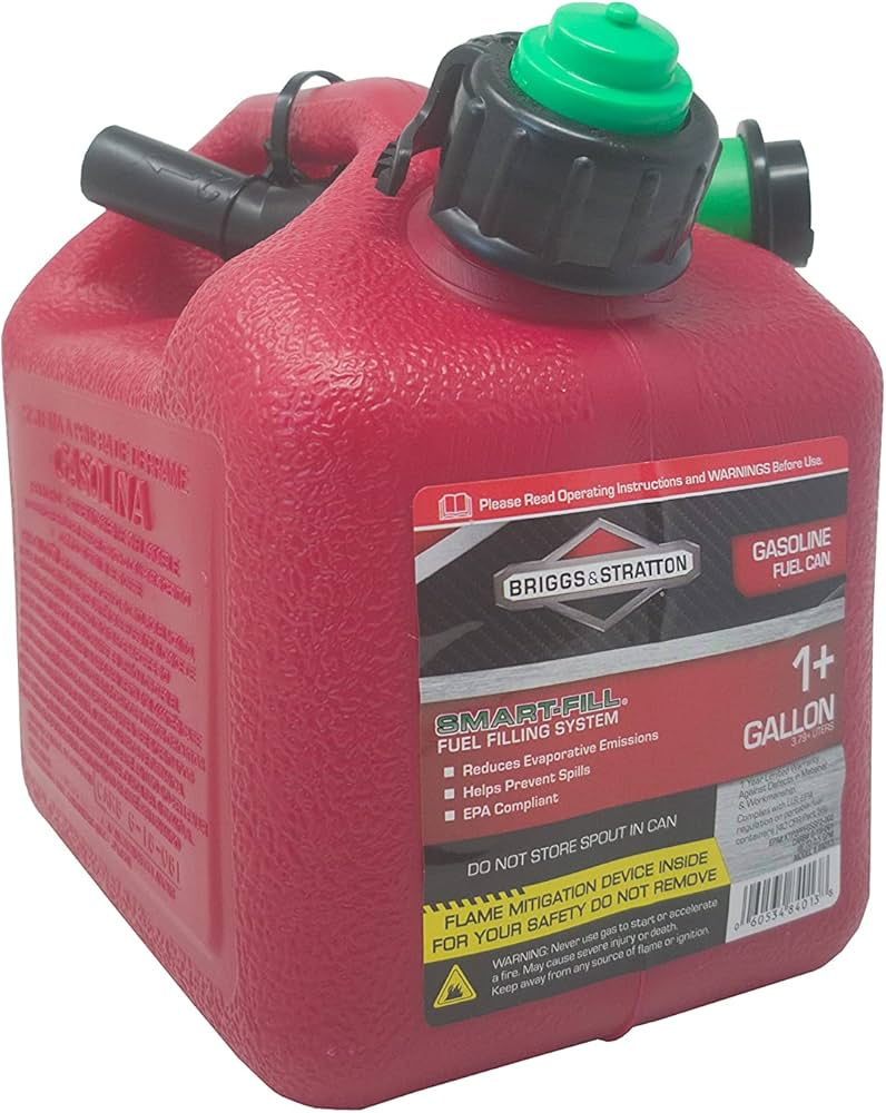 Briggs - Gas Can with FMD - 8/1Gal