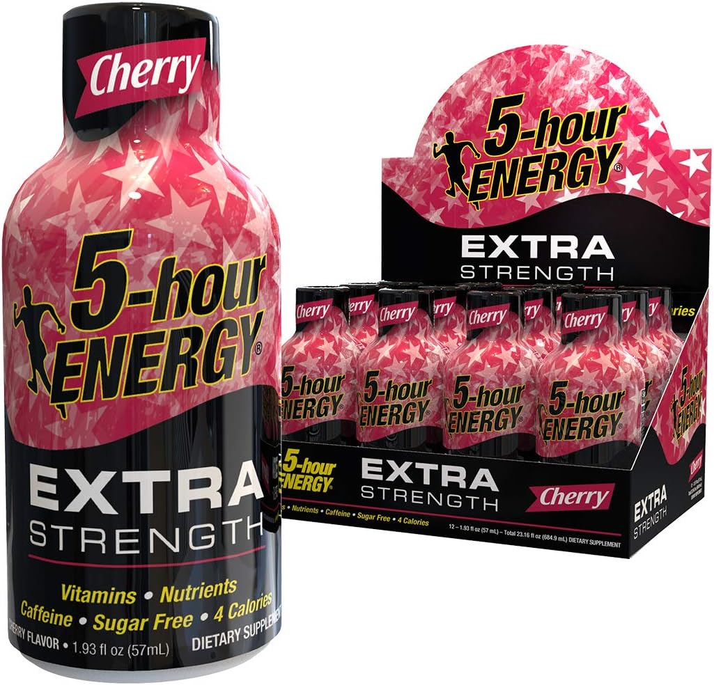 5 Hour - Extra Strength Cherry - 12/2oz