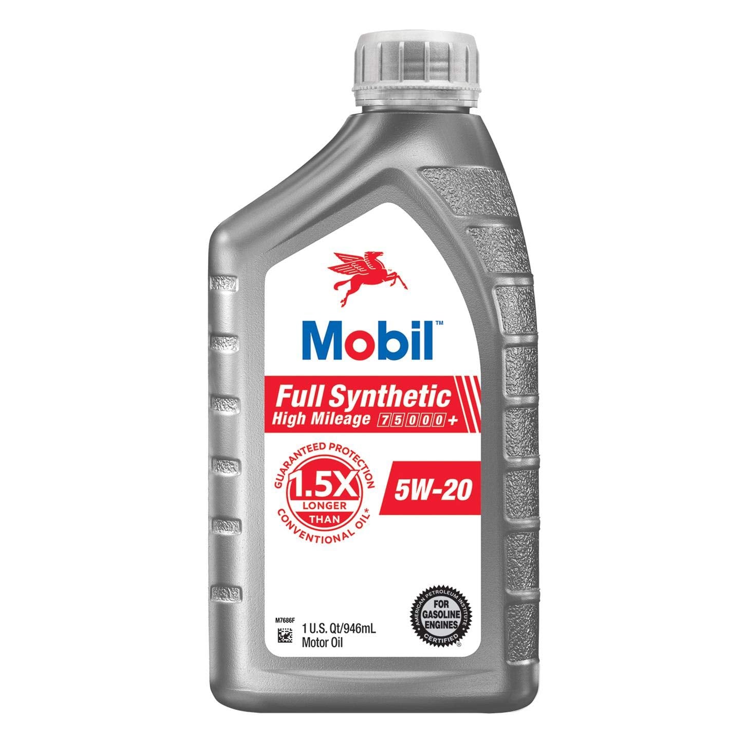 Mobil - Full Synthetic High Mileage 5W20 - 6/1qt