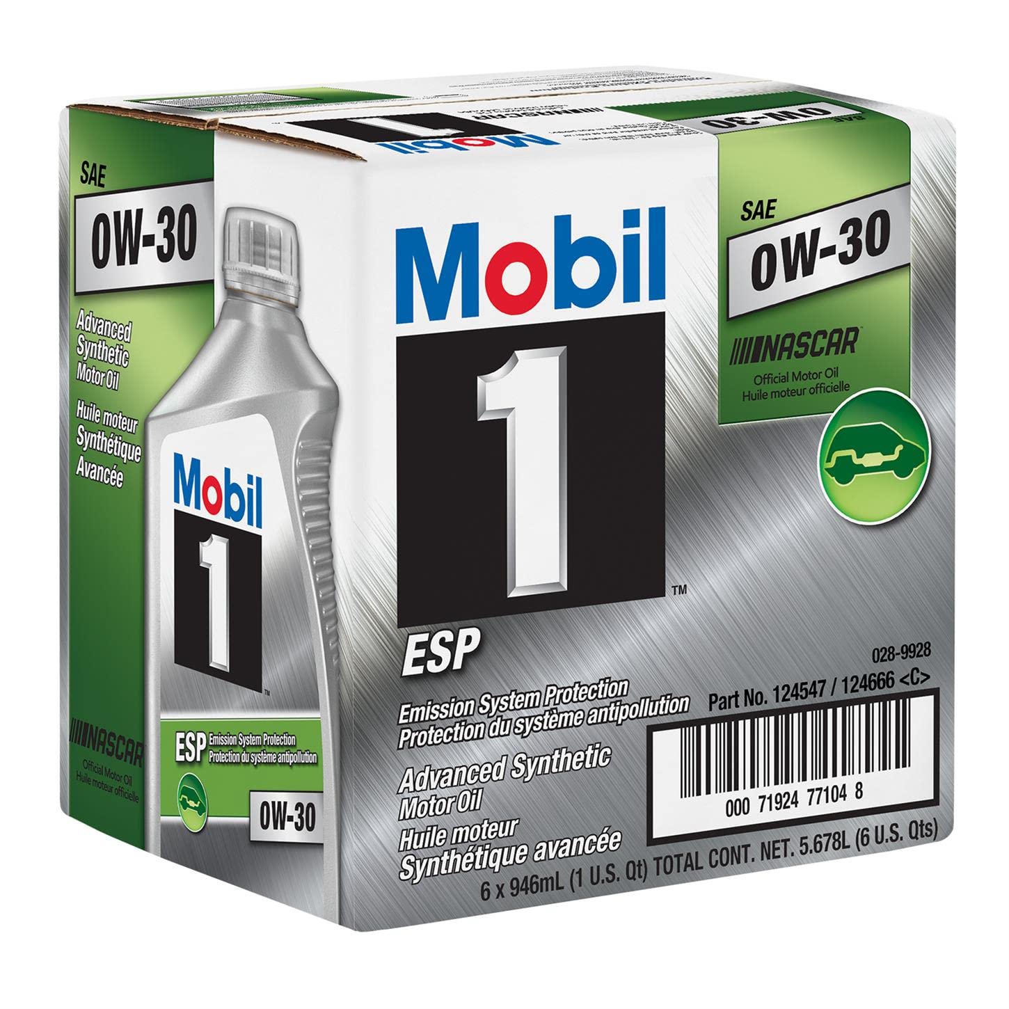 Mobil 1 - ESP 0w30 - 6/1qt