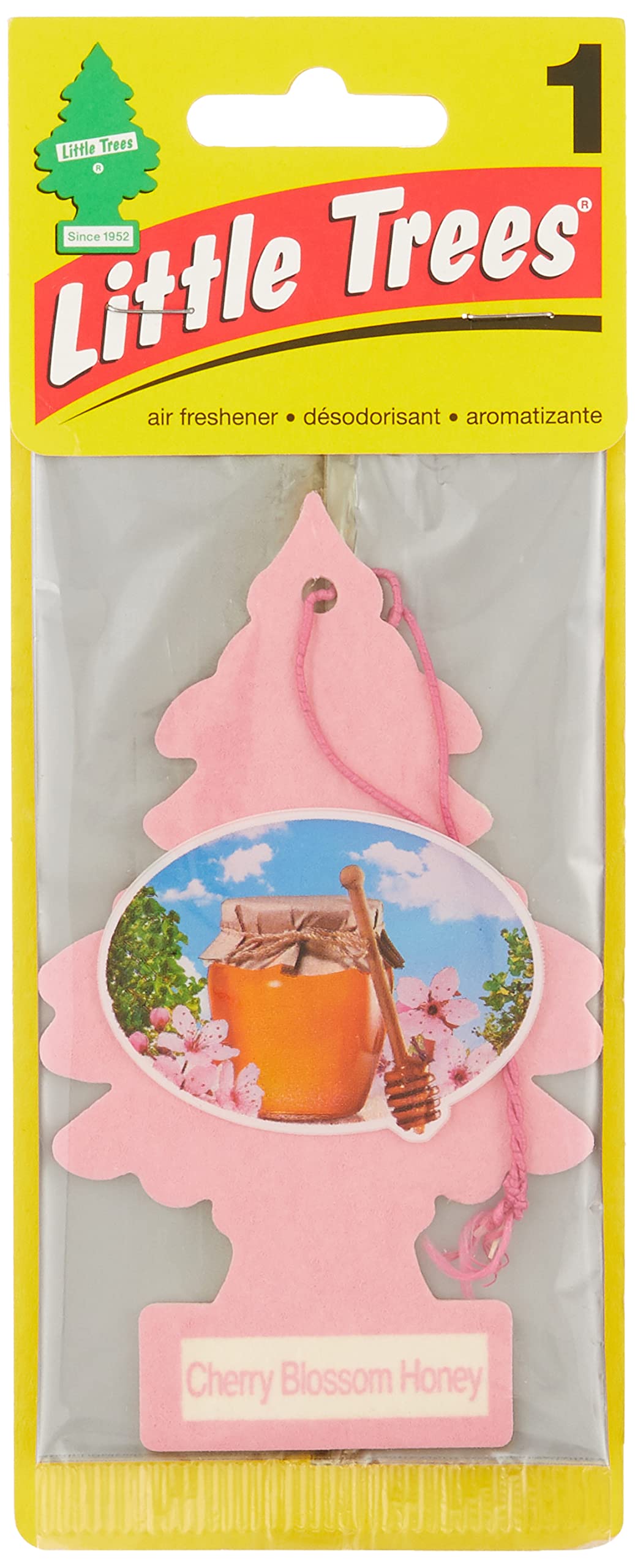 Little Trees - Car Fresheners Cherry Blossom Honey - 1/24pk