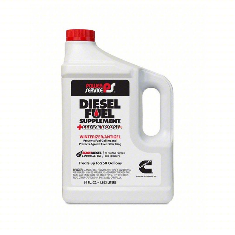 Power Service - Suplemento de combustible diésel + potenciador de cetano - 6/64 oz