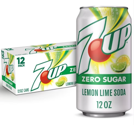 7UP - Zero Sugar - 2/12pk/12oz