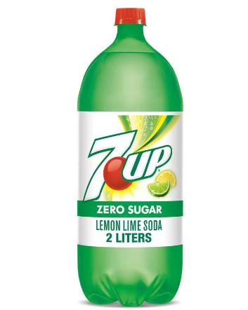 7UP - Zero Sugar - 8/2Ltr